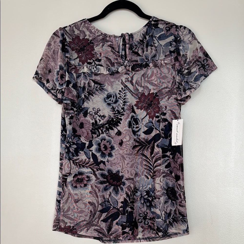 Floral Print Women's Top